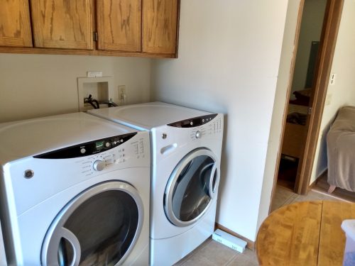 Client Cabin Washer and Dryer